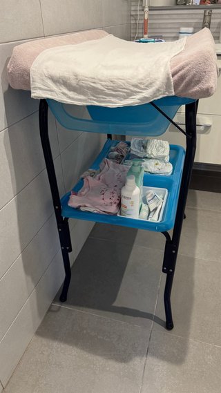 Cambiador Jané con bañera y funda (no lleva tubo)