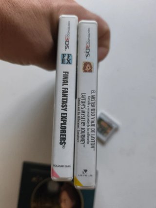 3DS El Misterioso Viaje de Layton y Final Fantasy