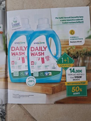 Detersivo Lavatrice Stanhome Daily Wash
