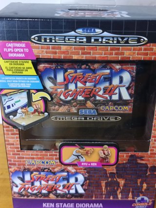 Street Fighter II Mega Drive Diorama Ken Stage