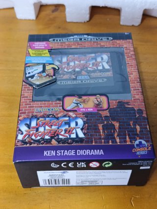 Street Fighter II Mega Drive Diorama Ken Stage