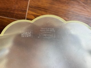 Mesita Vintage Ikea Transparente/Marrón