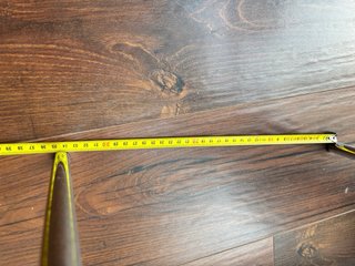 Mesita Vintage Ikea Transparente/Marrón