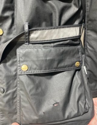 Chaqueta Moto Garibaldi Negra Talla L