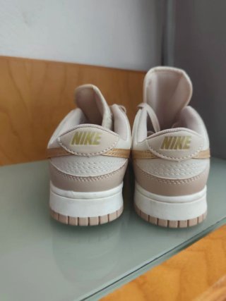 Nike Dunk Low Phantom Metallic Gold 38.5