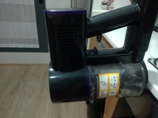 Aspirador sin cable morado