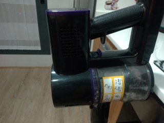 Aspirador sin cable morado