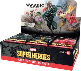MTG Marvel Super Heroes Caja de sobres