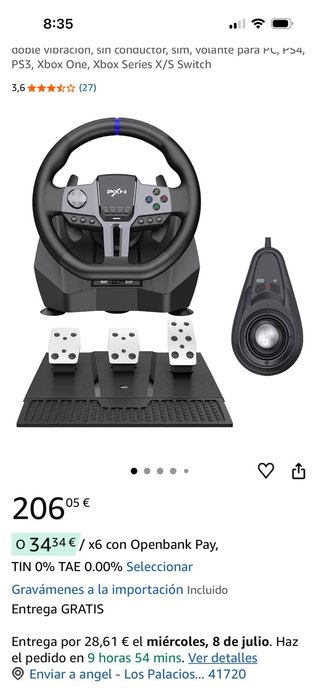 Sistema de Carreras PXN V9 GEN2