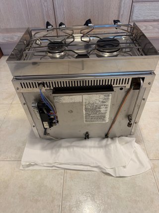 Cocina de gas ENO para barco