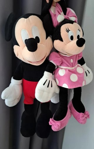 Peluche Mickey y Minnie Disney 50-55 cm