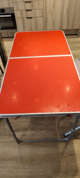 Mesa plegable camping Decathlon