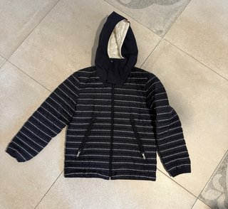 Chaqueta Moncler Azul marino y Blanca