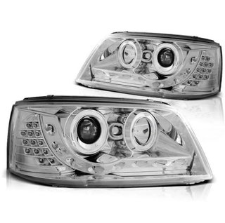 Faros Daylight Cromados para Volkswagen Transporte