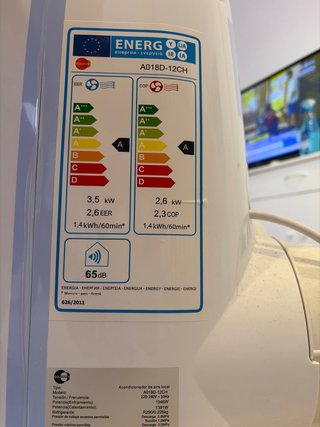 Aire Acondicionado Portátil Equation 3500W