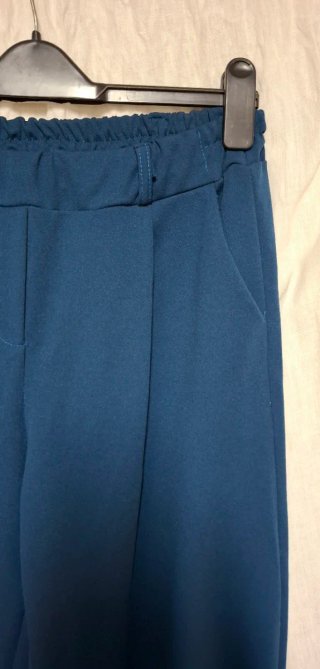 Pantaloni sartoriali blu