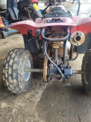 Quad Infantil 90cc Rojo