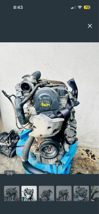 Motor VW Polo 1.4 TDI BNM