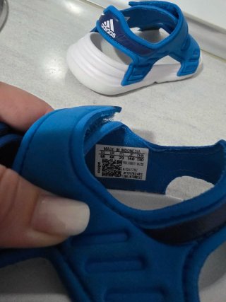 Sandalias Adidas niño azul