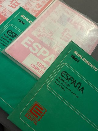 Lote Sellos España Edifil Años 80-90