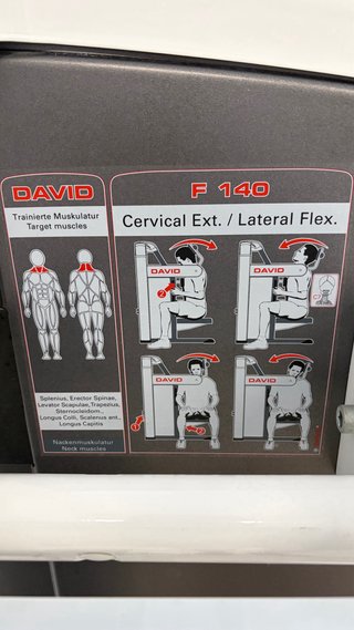 Extension y flexion lateral cervical DAVID