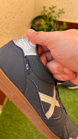 Tenis Fútbol Sala Munich G3 Azul/Plata