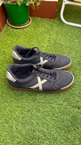 Tenis Fútbol Sala Munich G3 Azul/Plata