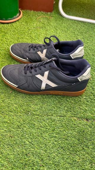 Tenis Fútbol Sala Munich G3 Azul/Plata