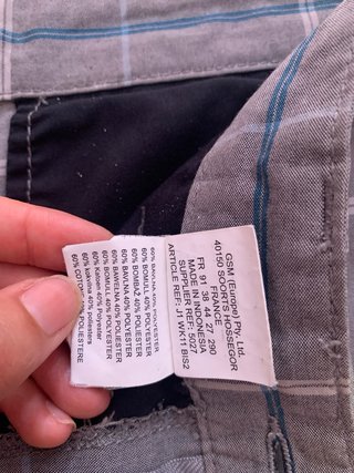 Pantalones cortos de cuadros Billabong para hombre