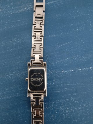 Reloj DKNY Mujer Negro y Plateado