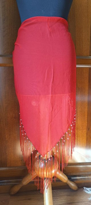 Copricostume con perle