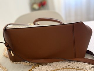Borsa Michael Kors beige e marrone