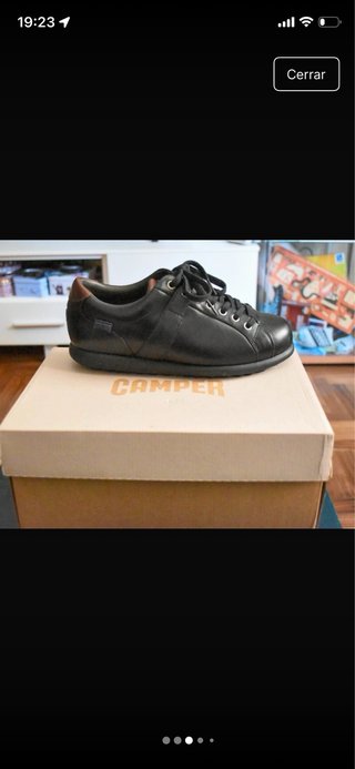 Zapatos Camper Pelotas Negro Marrón