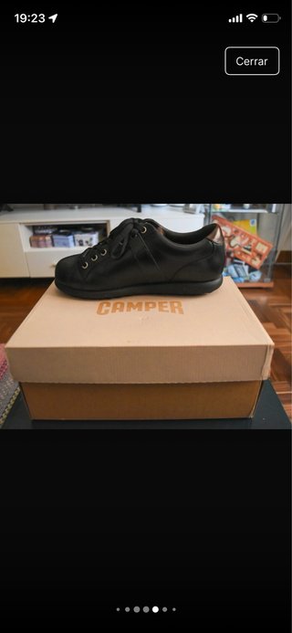 Zapatos Camper Pelotas Negro Marrón