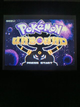 Pokémon Unbound – GBA – Nuevo a estrenar