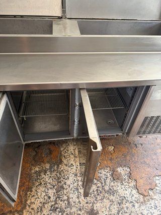 Bajo mostrador pizzero 200x80x85 cm