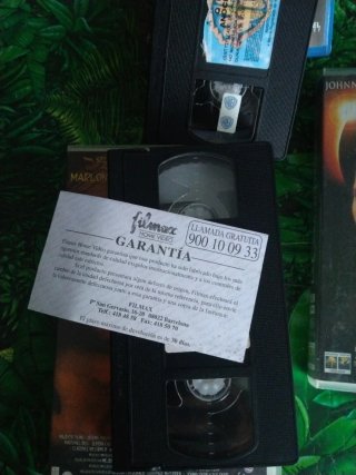 3 VHS Johnny Depp: The Brave, La Cara del Terror