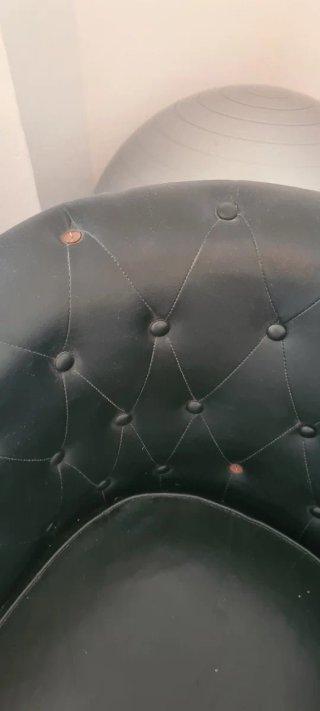 Sillón Chester de Piel Negro