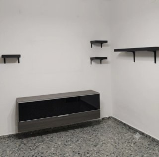 Mueble TV y estantes salón