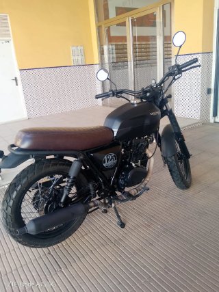 Brixton Cromwell 125 Negra/Marrón