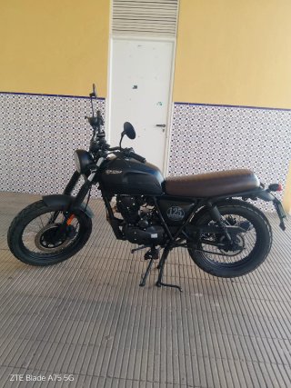 Brixton Cromwell 125 Negra/Marrón