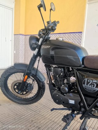 Brixton Cromwell 125 Negra/Marrón