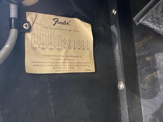 Amplificador Fender Dual Showman 1975