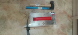 Conjunto herramientas albañilería