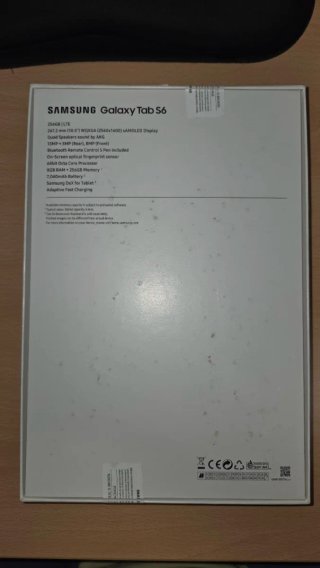 Samsung Galaxy Tab S6 256GB LTE