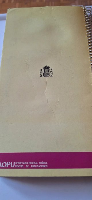 Mapa Carreteras España MOPU 1987