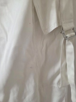 Pantalón cargo Zara blanco talla M