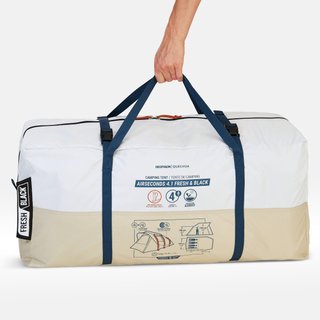 Tienda de campaña familiar 4 personas hinchable Quechua