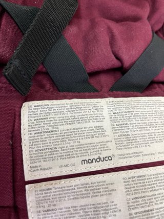 Mochila Manduca First Porta Bebés Orgánica