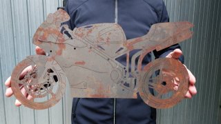 Riproduzione Ducati 916 in metallo